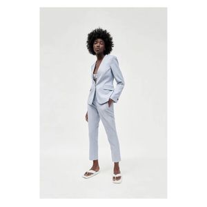 Zara Light Blue Pant Suit